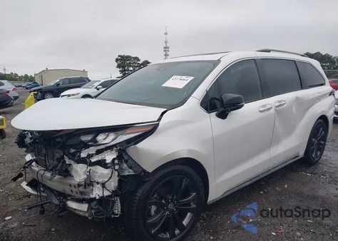2023 Toyota Sienna 25Th Anniversary Edition from USA, damaged, VIN 5TDCRKEC8PS155727